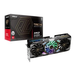 ASRock Radeon RX 9070 XT Taichi OC | 16GB GDDR6 | Graphics Card