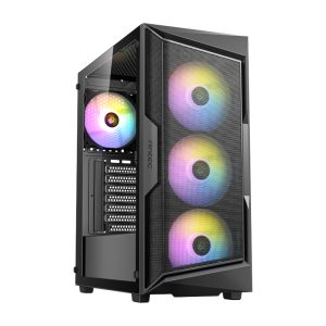 Antec AX61 Elite Gaming PC Case | ATX | Black