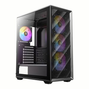 Antec AX85 ARGB Gaming PC Case | ATX | Black