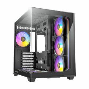 Antec C5 ARGB Dual Chamber Gaming PC Case | ATX | Black