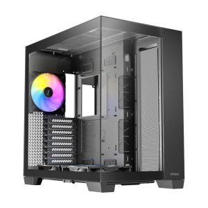 Antec C8 ARGB Dual Chamber Gaming PC Case | E-ATX | Black