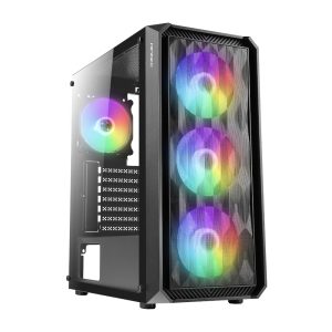 Antec NX292 ARGB Gaming PC Case | E-ATX | Black