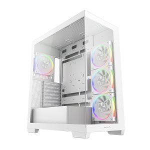 DeepCool CG580 4F V2 ARGB Gaming PC Case | ATX | White