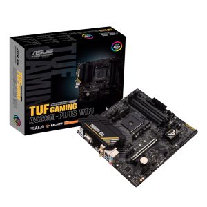 Asus TUF Gaming A520-Plus Wi-Fi | AMD AM4 | Micro-ATX | DDR4 | Motherboard
