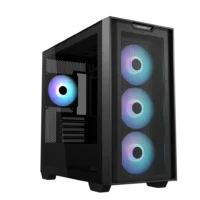 Asus A21 PLUS TG ARGB Gaming PC Case | Micro-ATX | Black