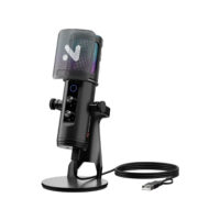 NearStream AM35U USB Microphone for PC| Condenser Mic with Noise Canceling and Desk Stand