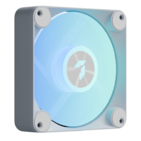 AeroCool APNX FP1-R ARGB 120mm PWM Fan | Single Pack | Reverse Blade | White